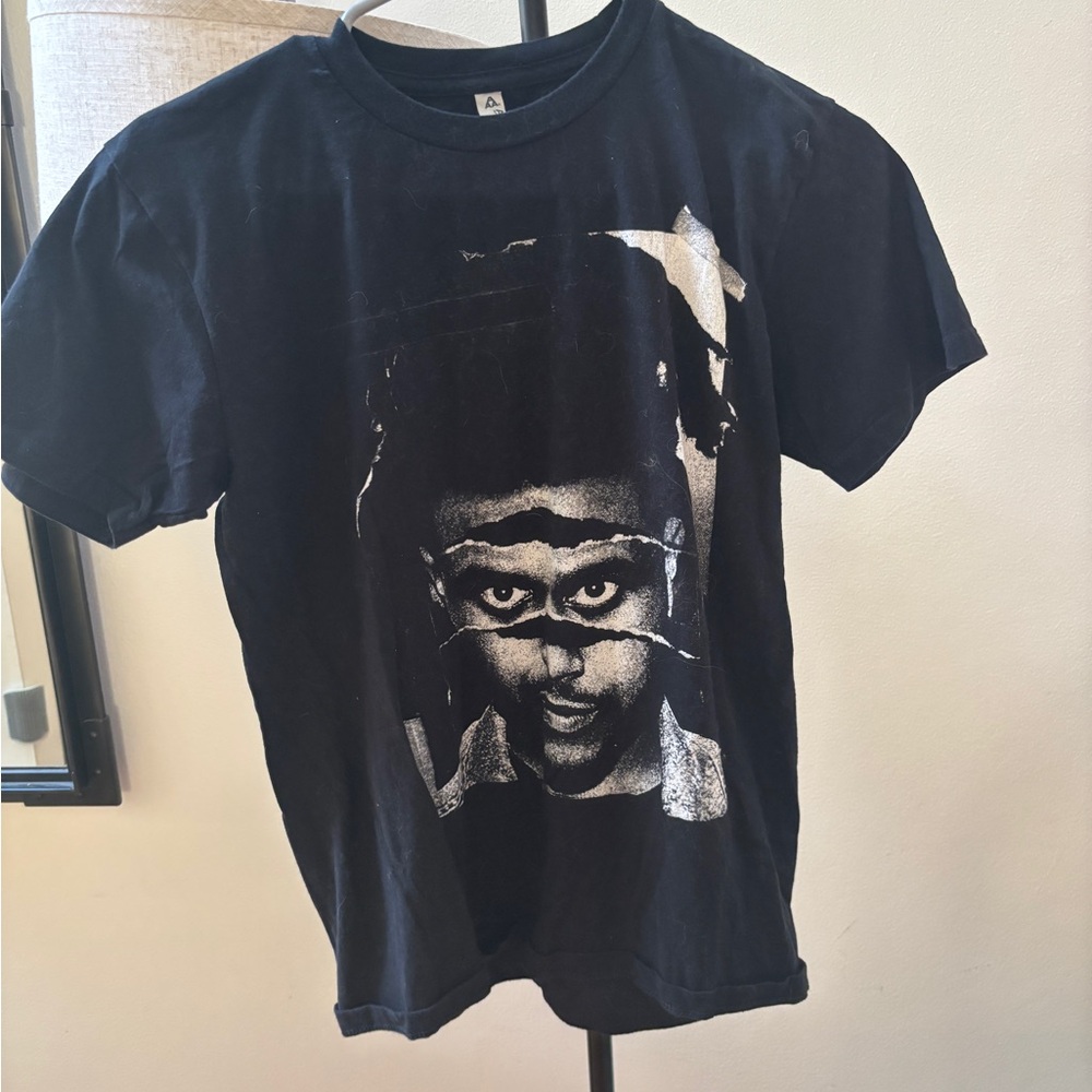 The Weeknd Beauty Behind the Madness Tour Alstyle Black Short Sleeve Graphic Tee